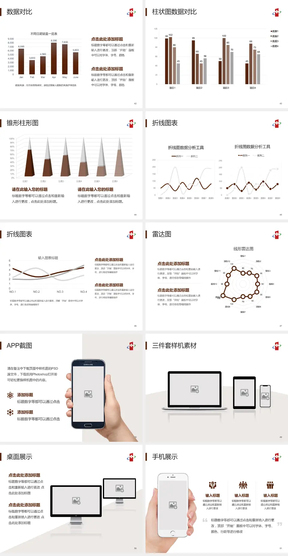 湛江市第一中医医院医院管理报告PPT模板4:3格式幻灯片预览图6