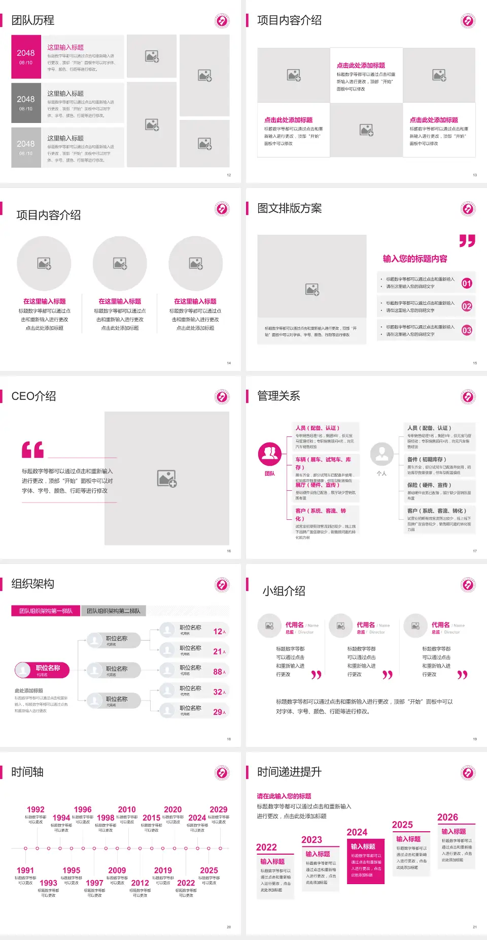 深圳市罗湖区妇幼保健院医院管理报告PPT模板4:3格式幻灯片预览图3
