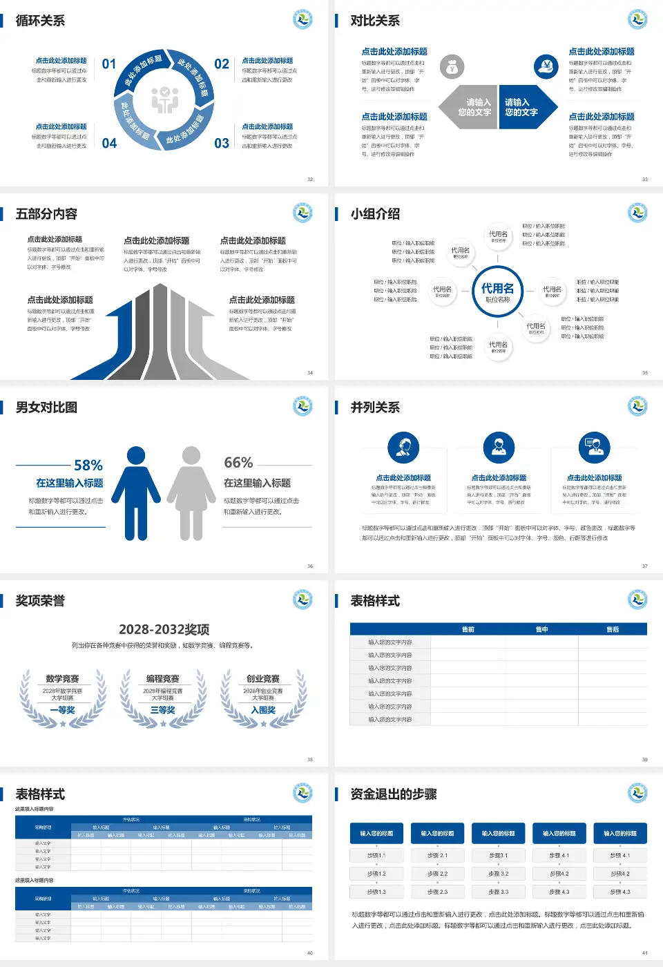 珠海市人民医院医院简介/日常通用PPT模板16:9格式幻灯片预览图5