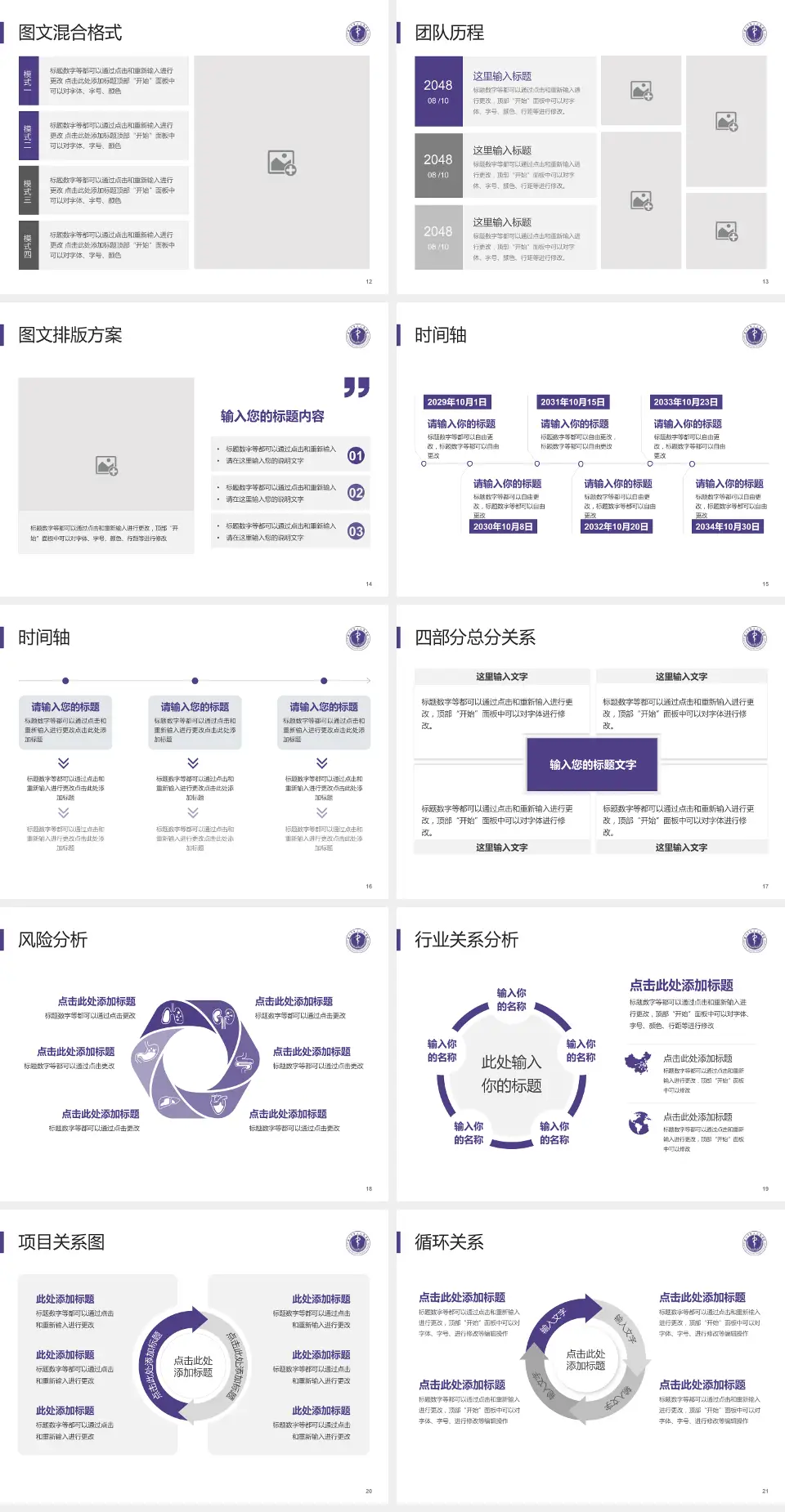 深圳市第二人民医院项目申请与汇报PPT模板4:3格式幻灯片预览图3