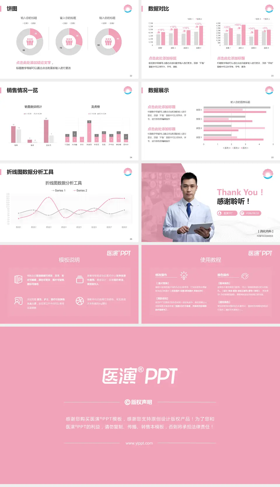 珠海市妇幼保健院病例分享与讨论PPT模板16:9格式幻灯片预览图4