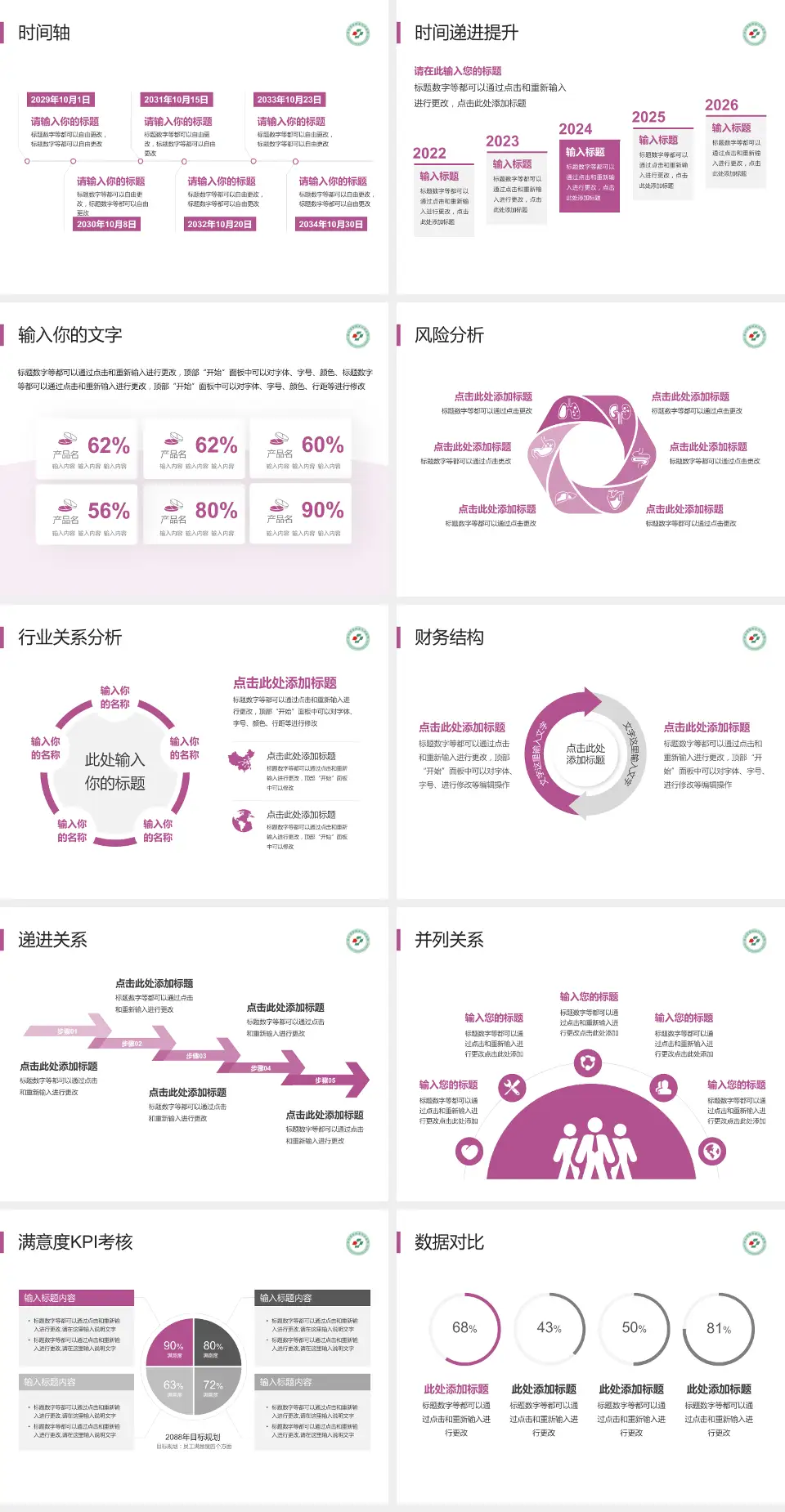 深圳市罗湖区人民医院病例分享与讨论PPT模板4:3格式幻灯片预览图3