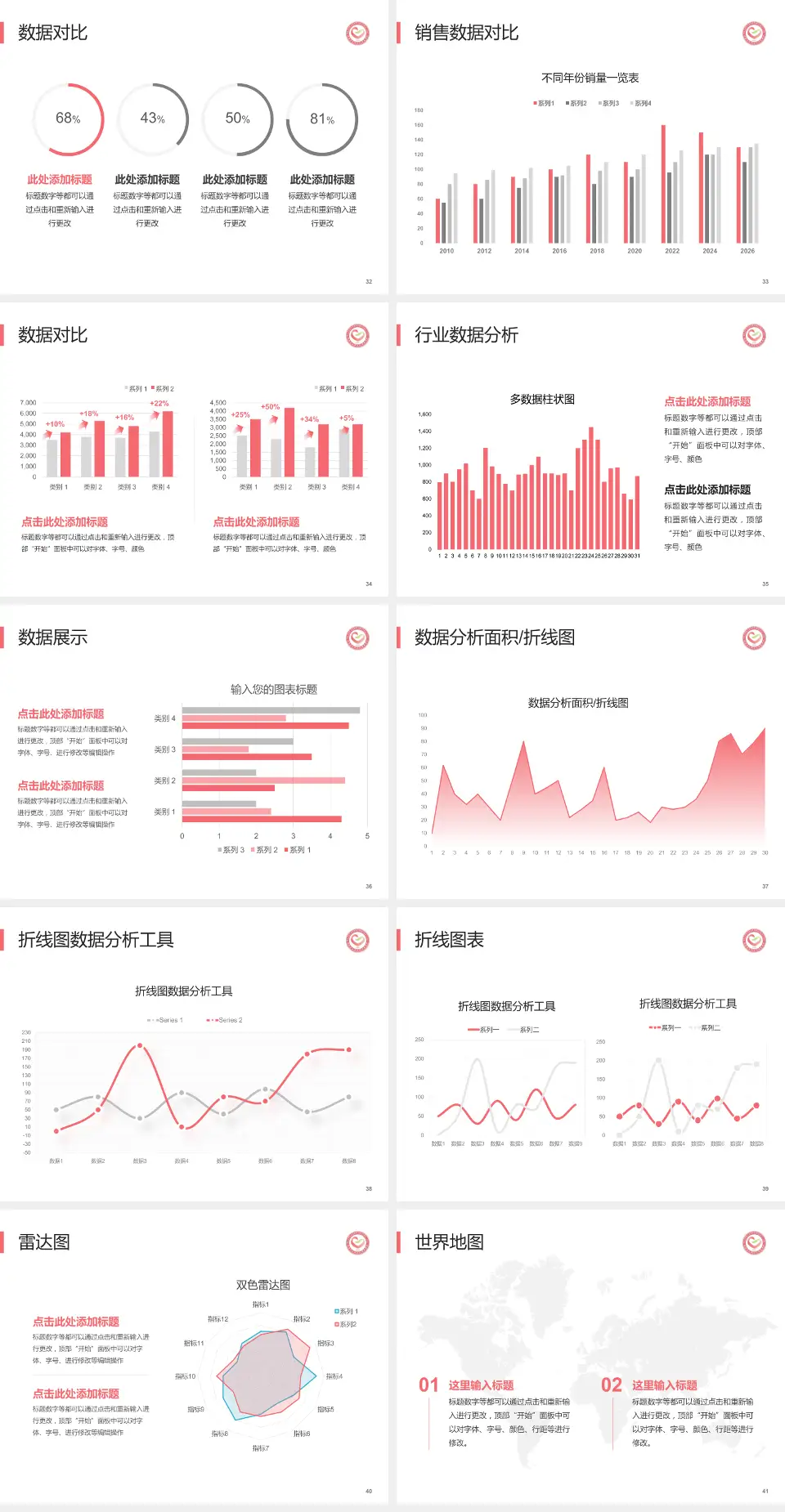 深圳市龙岗区妇幼保健院会议与研讨会PPT模板4:3格式幻灯片预览图5
