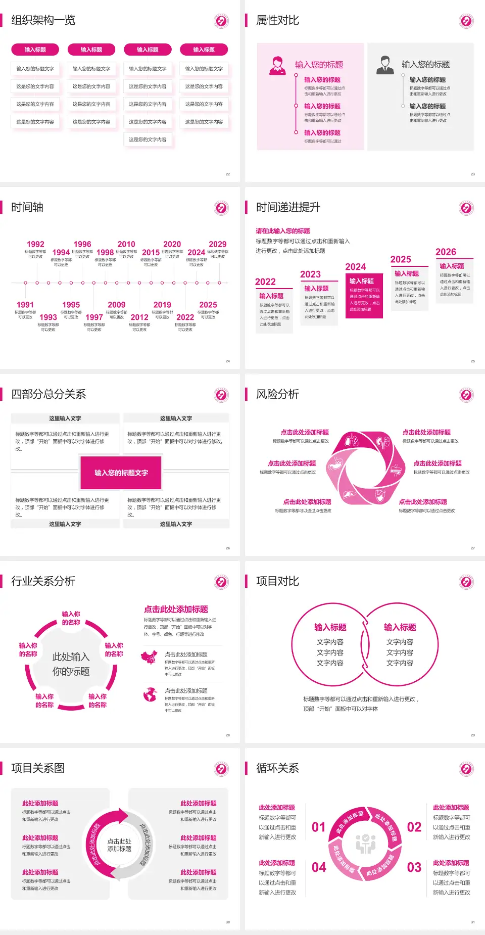 深圳市罗湖区妇幼保健院医疗行业比赛专用PPT模板4:3格式幻灯片预览图4