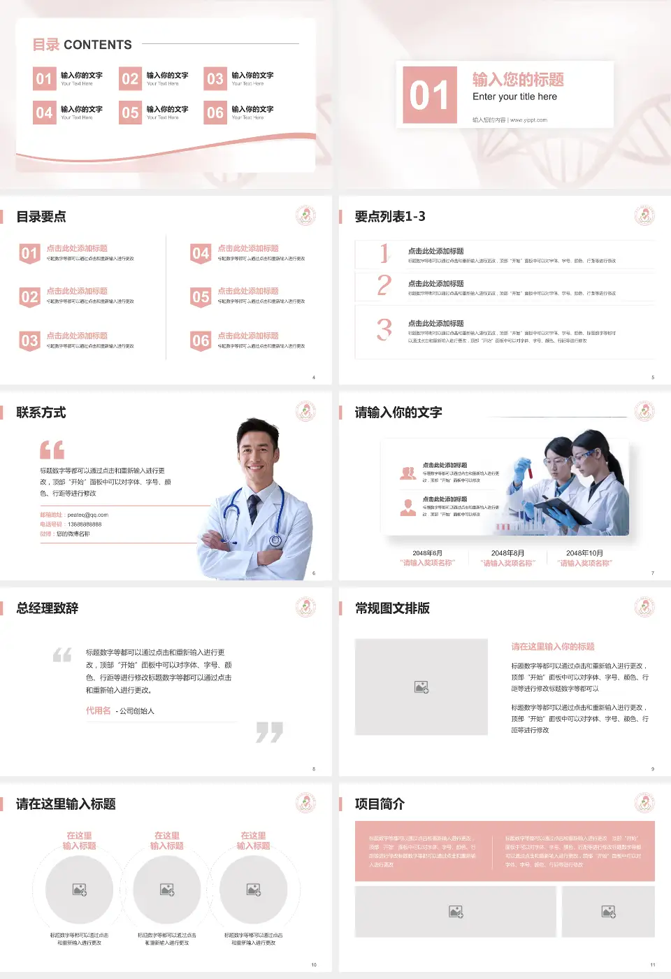 端州区妇幼保健院项目申请与汇报PPT模板16:9格式幻灯片预览图2