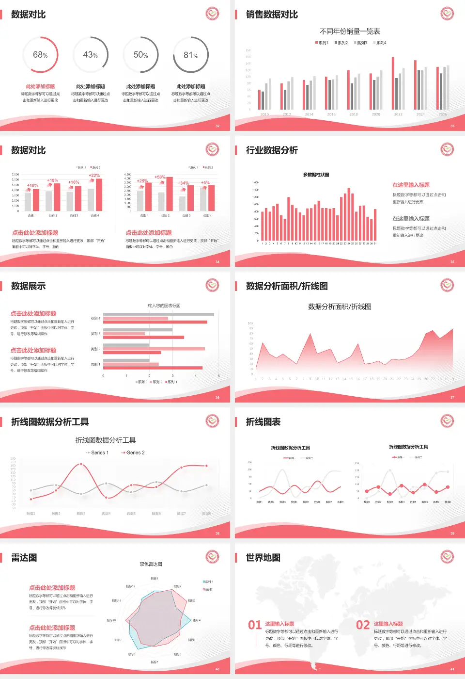 深圳市龙岗区妇幼保健院会议与研讨会PPT模板16:9格式幻灯片预览图5