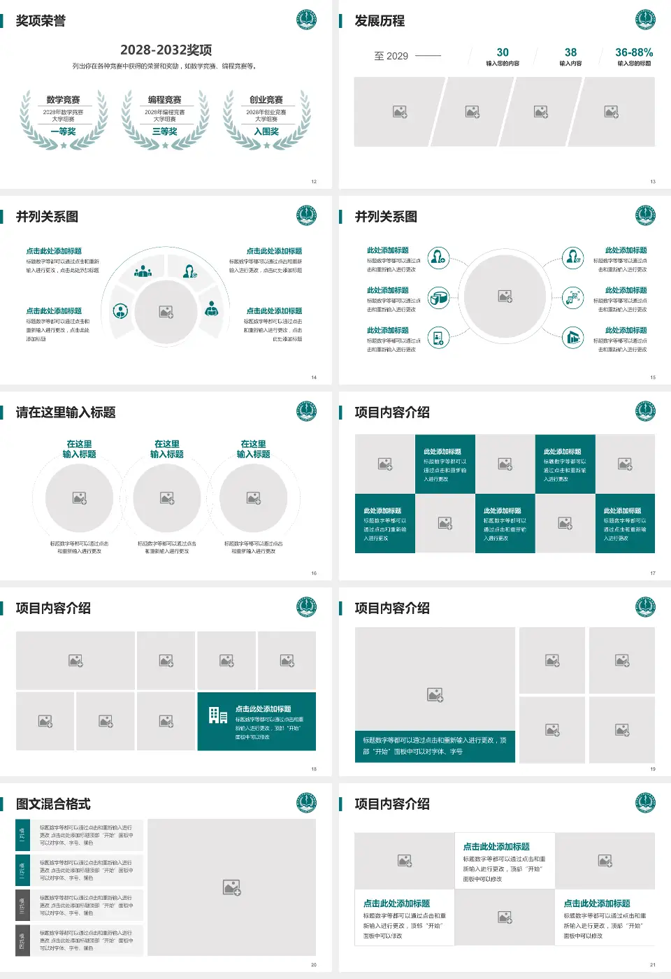 遵义医学院第五附属医院护理专业职业生涯规划PPT模板16:9格式幻灯片预览图3