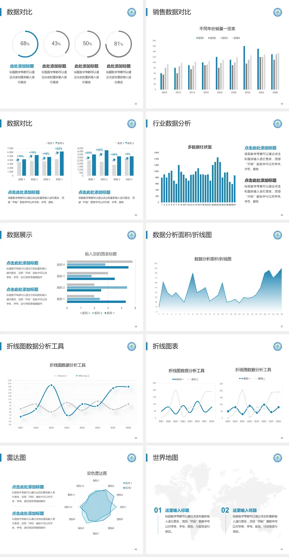 阳江市人民医院会议与研讨会PPT模板4:3格式幻灯片预览图5