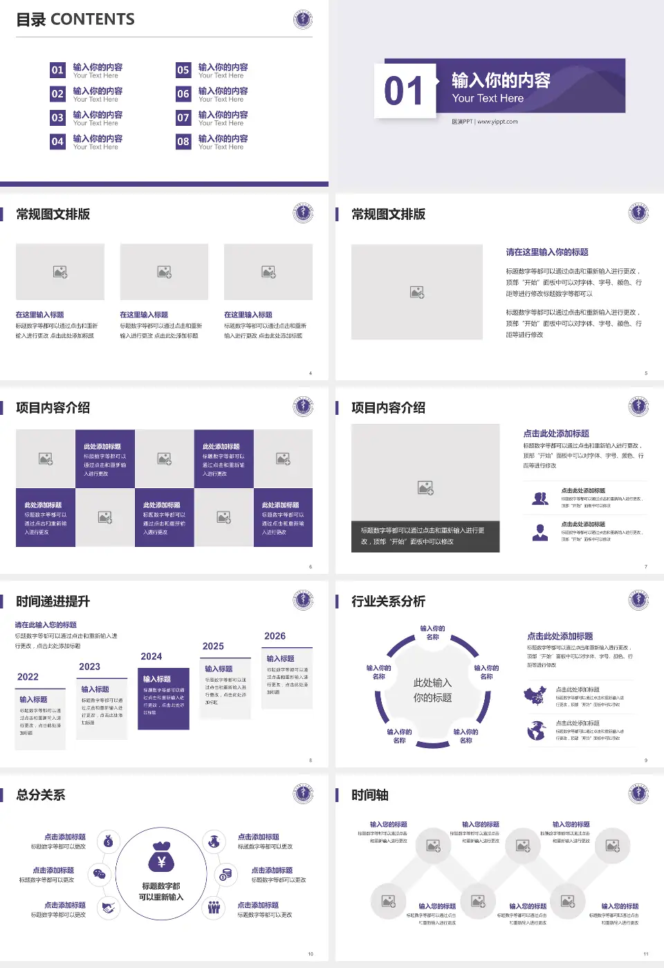 深圳市第二人民医院财务与预算报告PPT模板16:9格式幻灯片预览图2