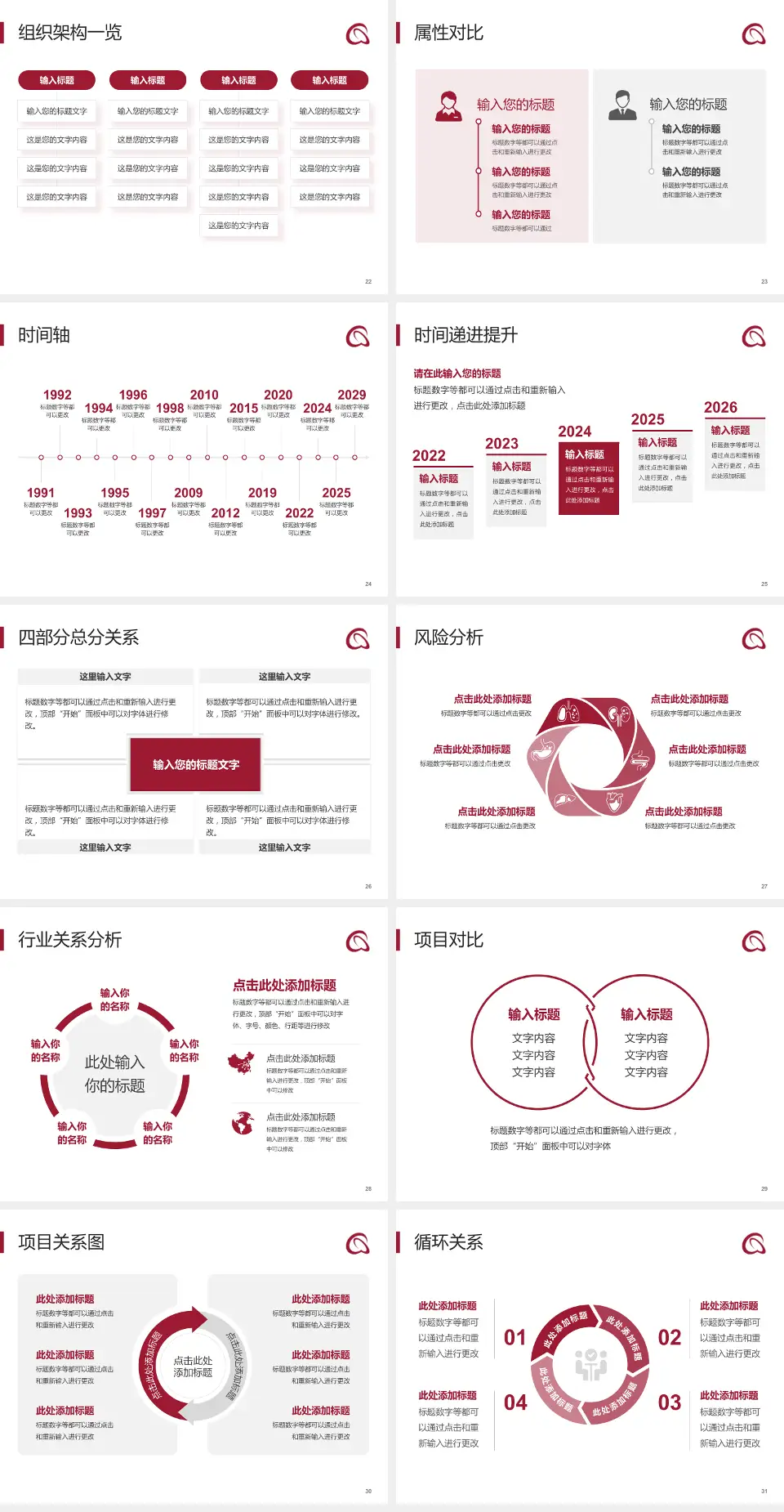深圳市龙华区人民医院医疗行业比赛专用PPT模板4:3格式幻灯片预览图4
