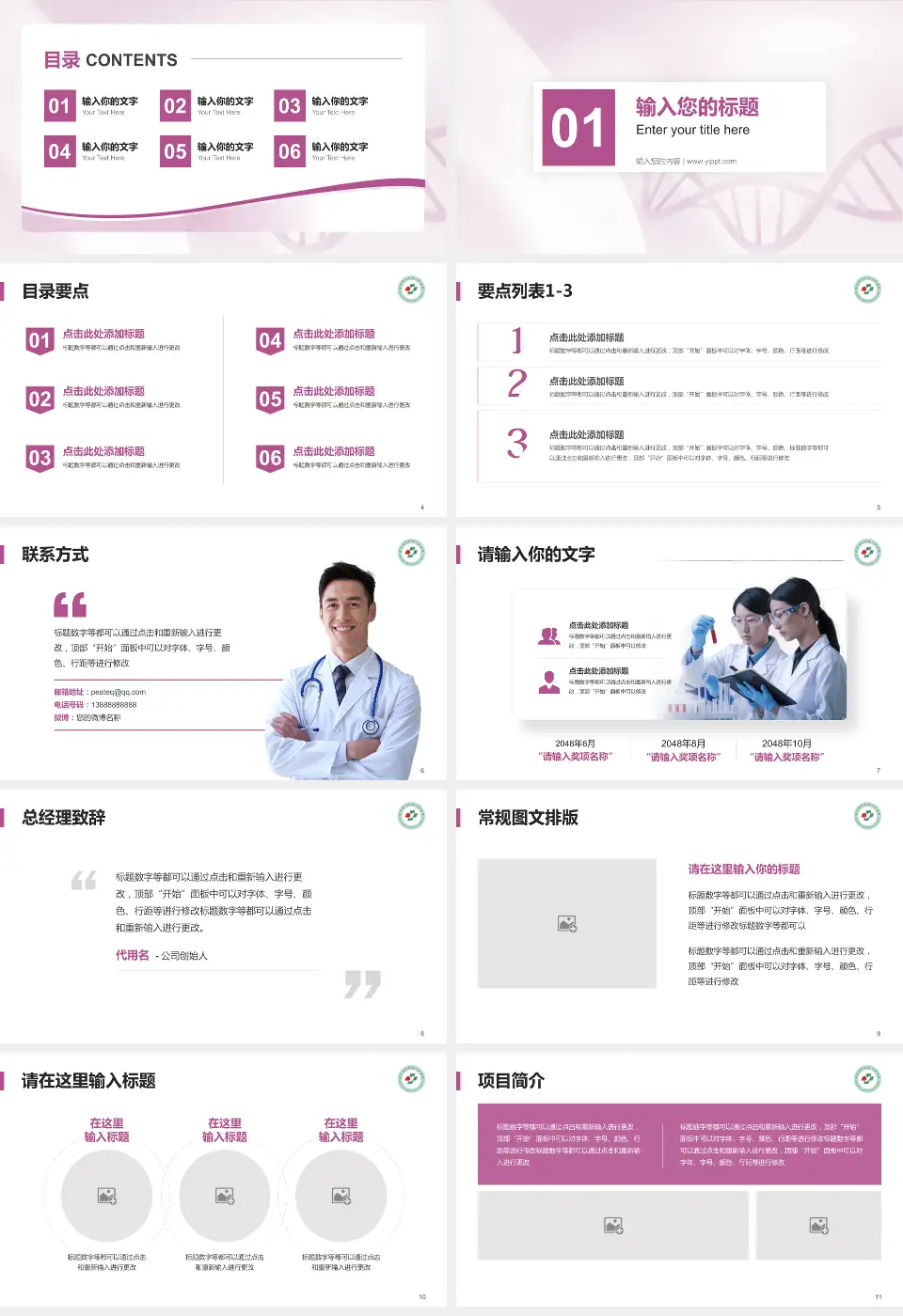 深圳市罗湖区人民医院项目申请与汇报PPT模板16:9格式幻灯片预览图2