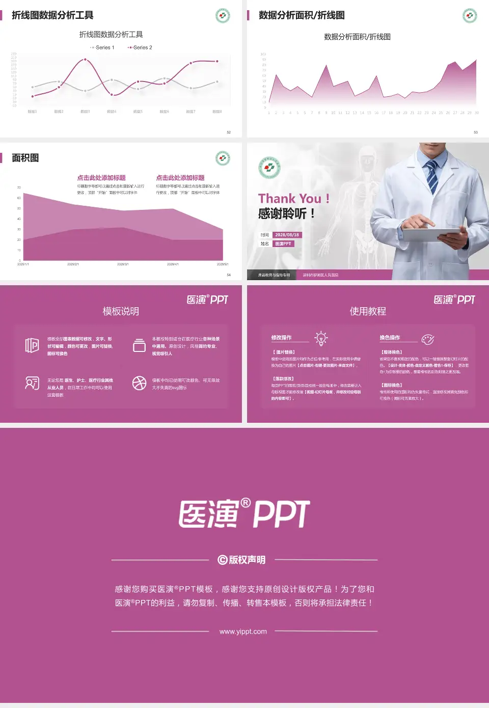 深圳市罗湖区人民医院患者教育与指导PPT模板16:9格式幻灯片预览图7