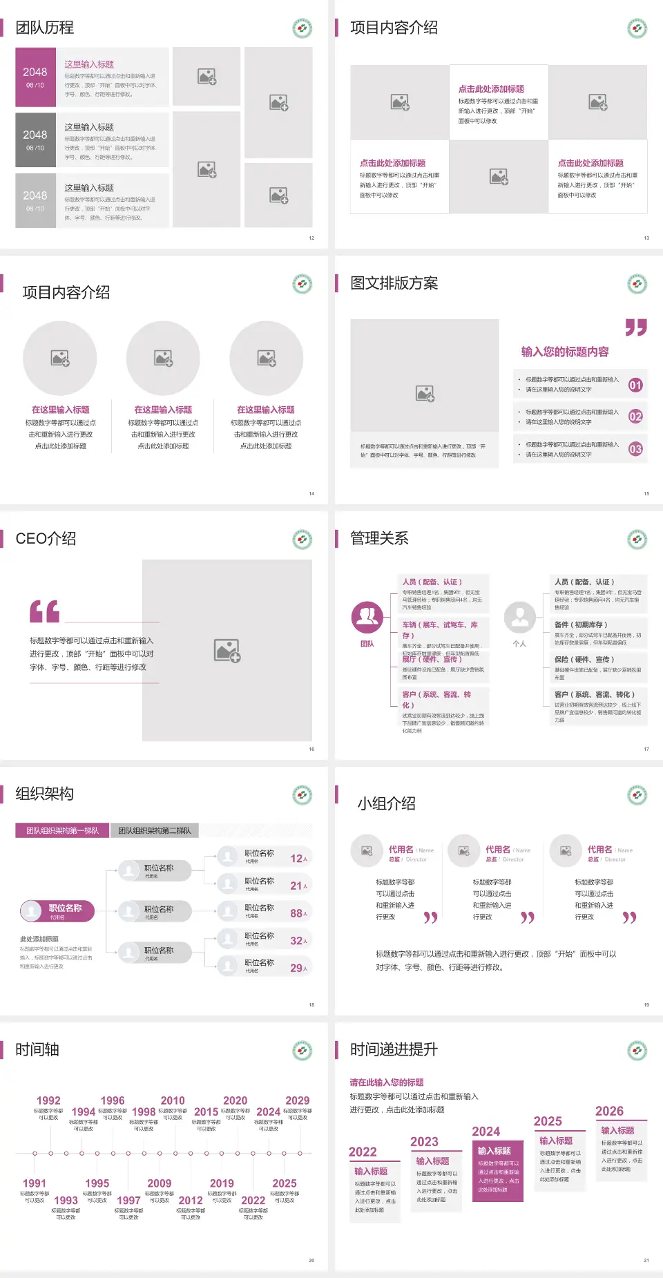 深圳市罗湖区人民医院医院管理报告PPT模板4:3格式幻灯片预览图3