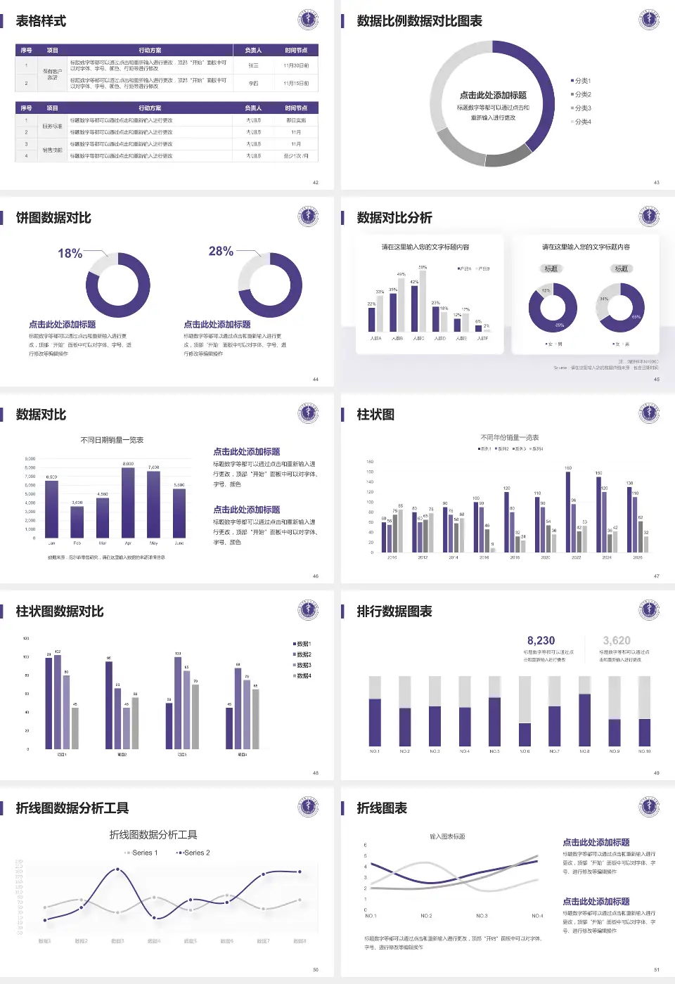 深圳市第二人民医院医院简介/日常通用PPT模板16:9格式幻灯片预览图6