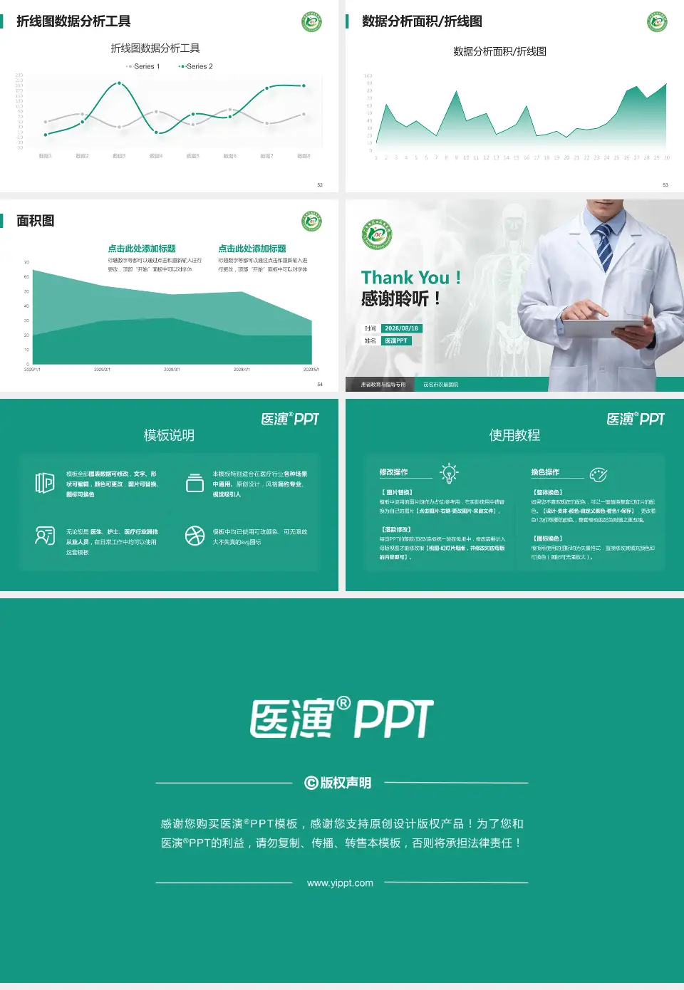 茂名市农垦医院患者教育与指导PPT模板16:9格式幻灯片预览图7