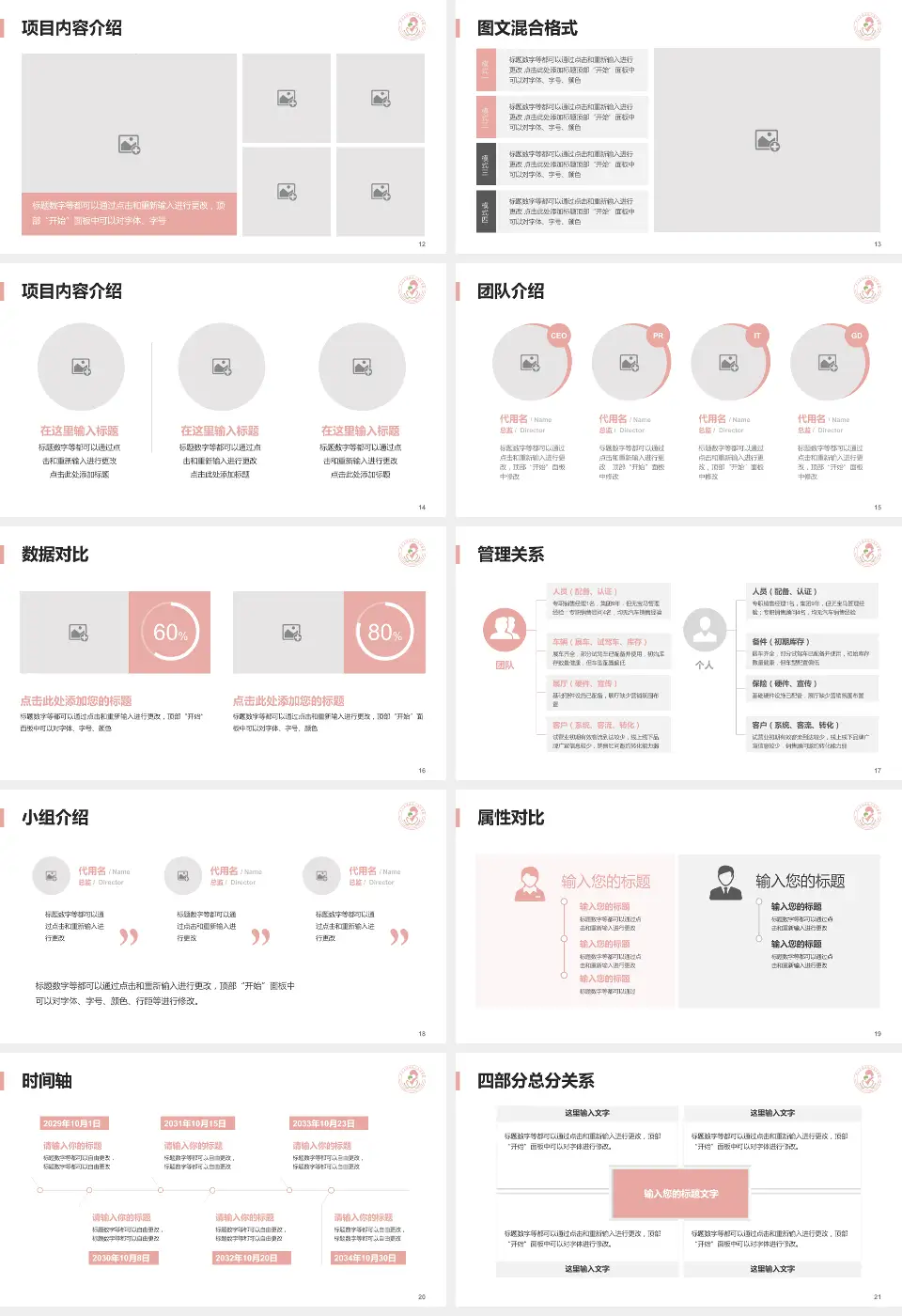 端州区妇幼保健院科室介绍与推广PPT模板16:9格式幻灯片预览图3