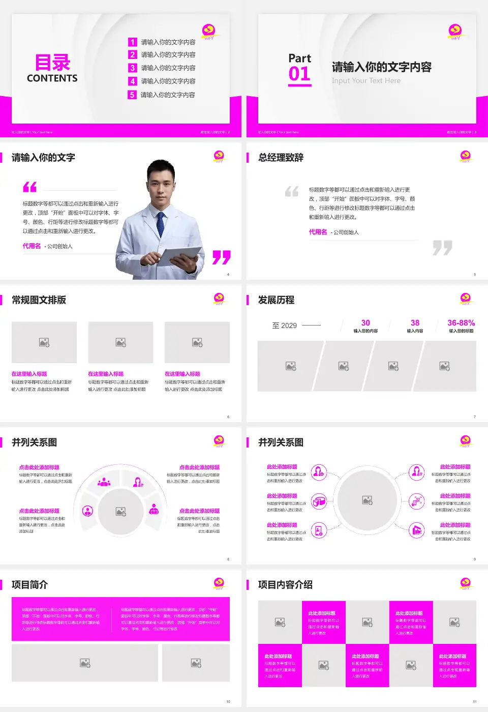 茂名市妇幼保健院医院管理报告PPT模板16:9格式幻灯片预览图2