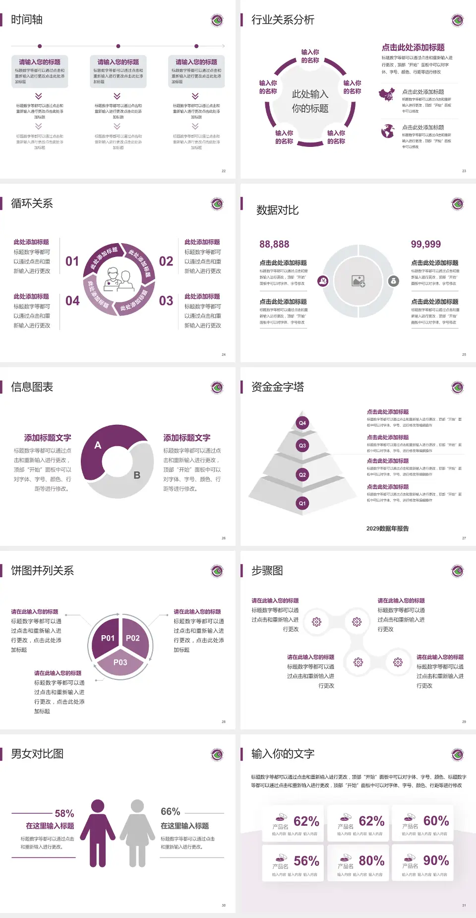 深圳市龙岗区人民医院医院管理报告PPT模板4:3格式幻灯片预览图4