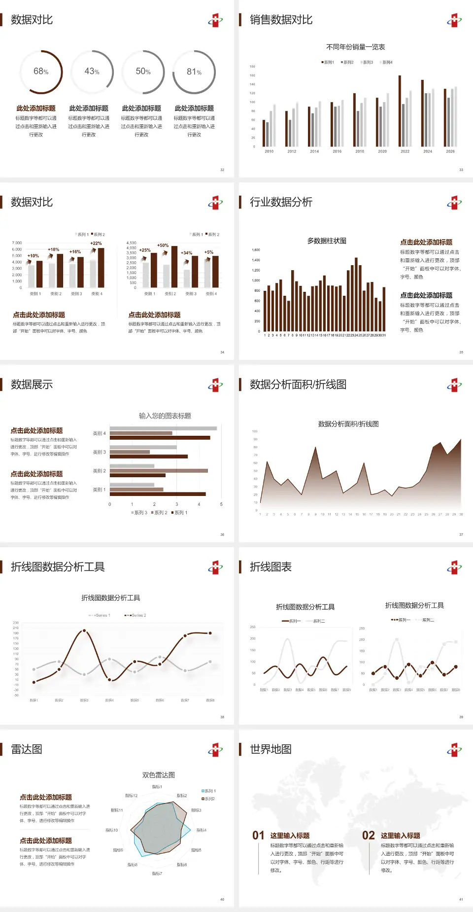 湛江市第一中医医院会议与研讨会PPT模板4:3格式幻灯片预览图5