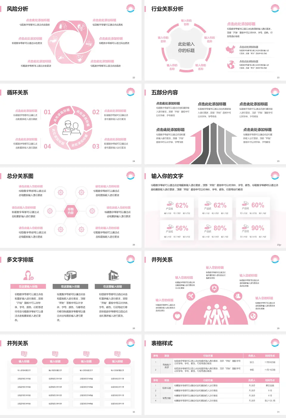 珠海市妇幼保健院科室介绍与推广PPT模板16:9格式幻灯片预览图4