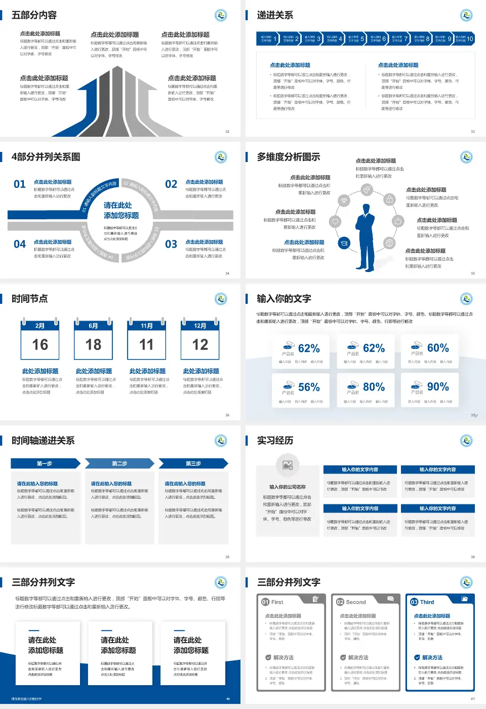 珠海市人民医院品管圈PDCA演示专用PPT模板16:9格式幻灯片预览图5