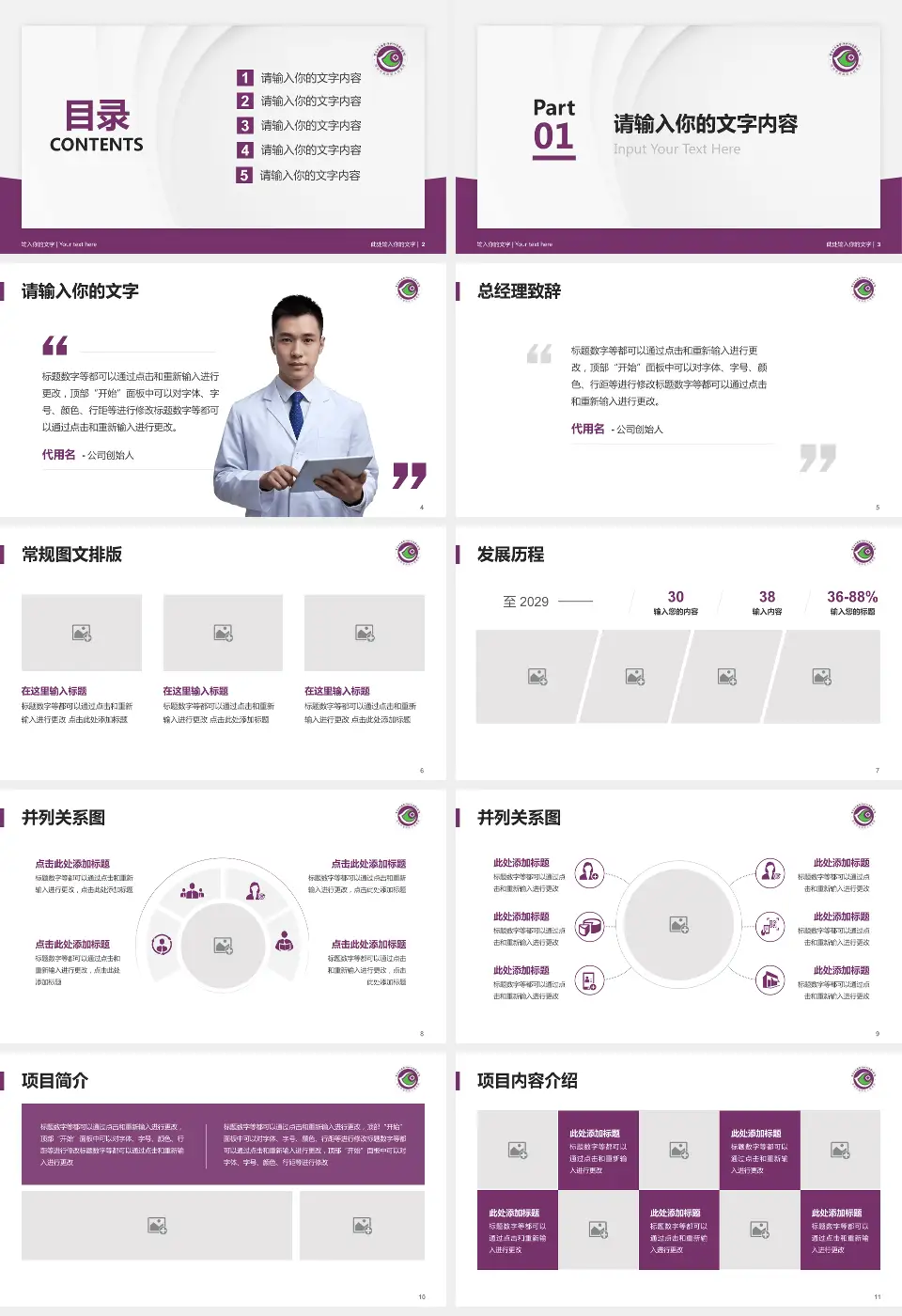 深圳市龙岗区人民医院医院管理报告PPT模板16:9格式幻灯片预览图2