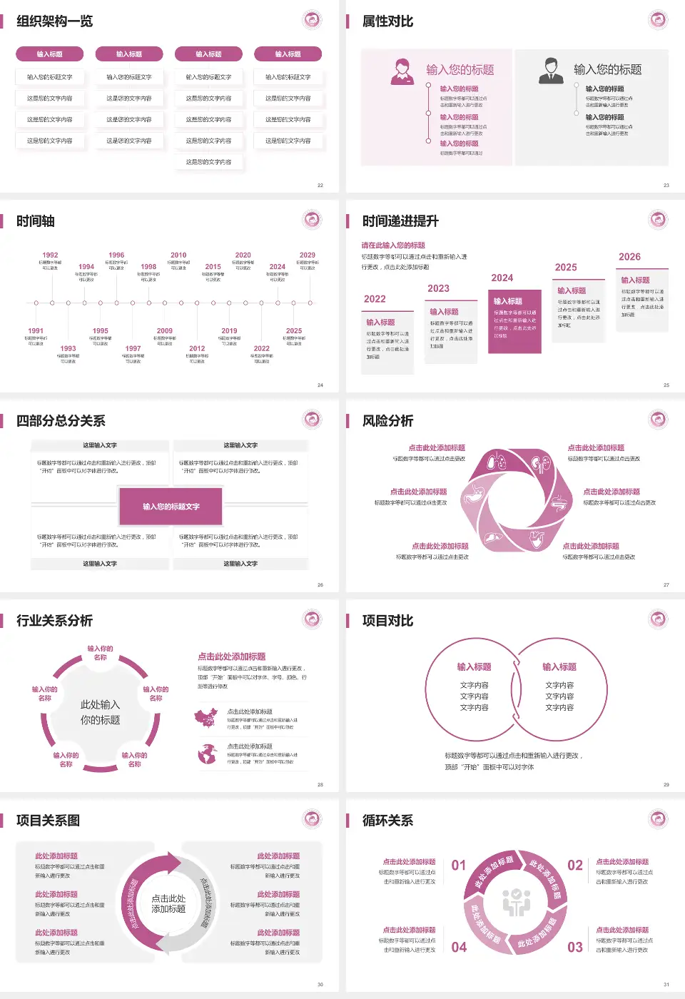 汕头市金平区金园妇幼保健院医疗行业比赛专用PPT模板16:9格式幻灯片预览图4