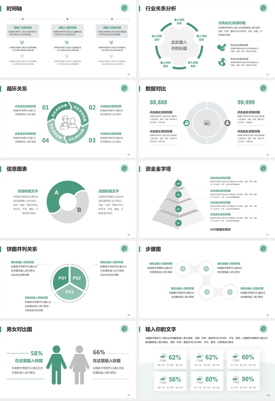 广州市皮肤病医院医院管理报告PPT模板16:9格式幻灯片预览图4