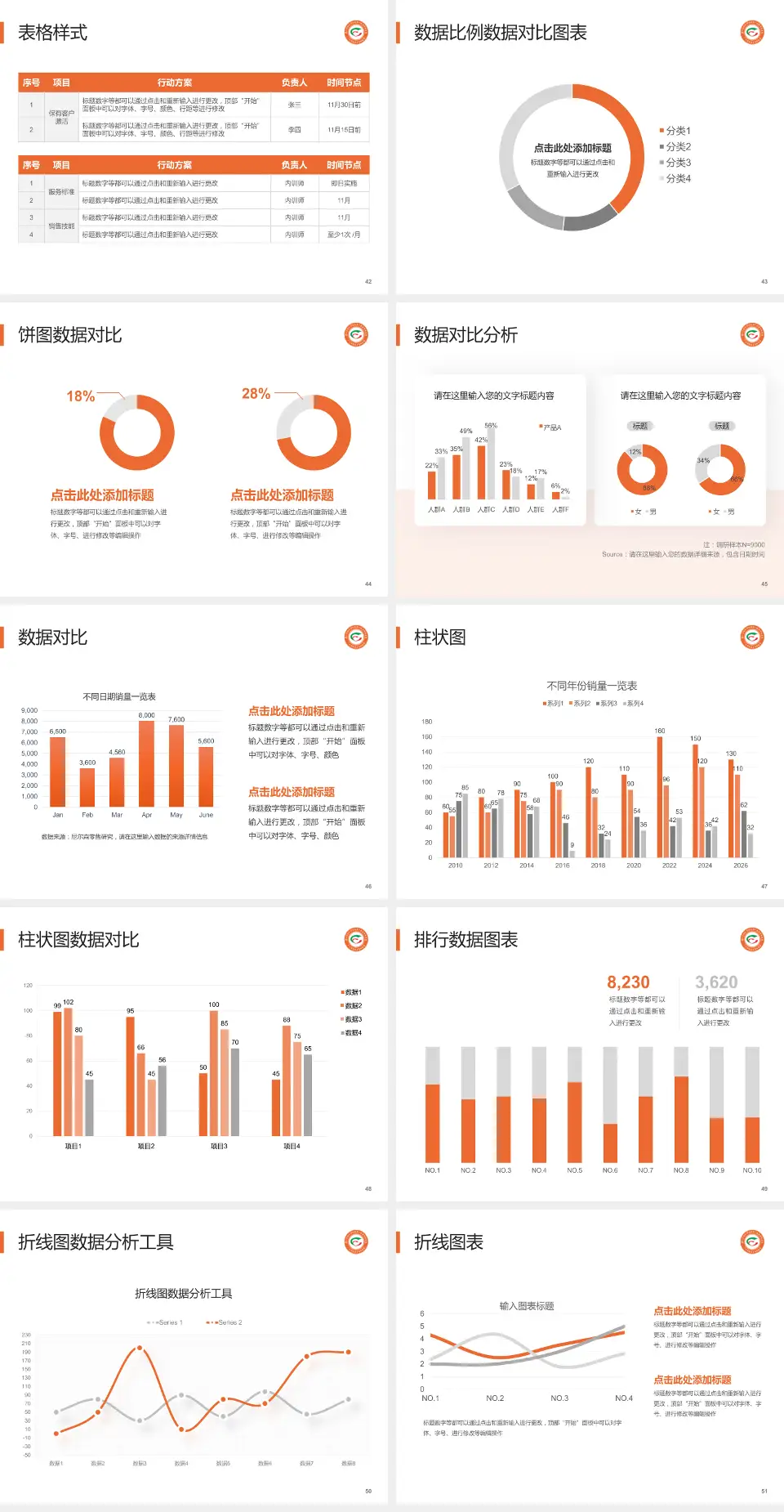 广州市番禺区市桥医院医院简介/日常通用PPT模板4:3格式幻灯片预览图6