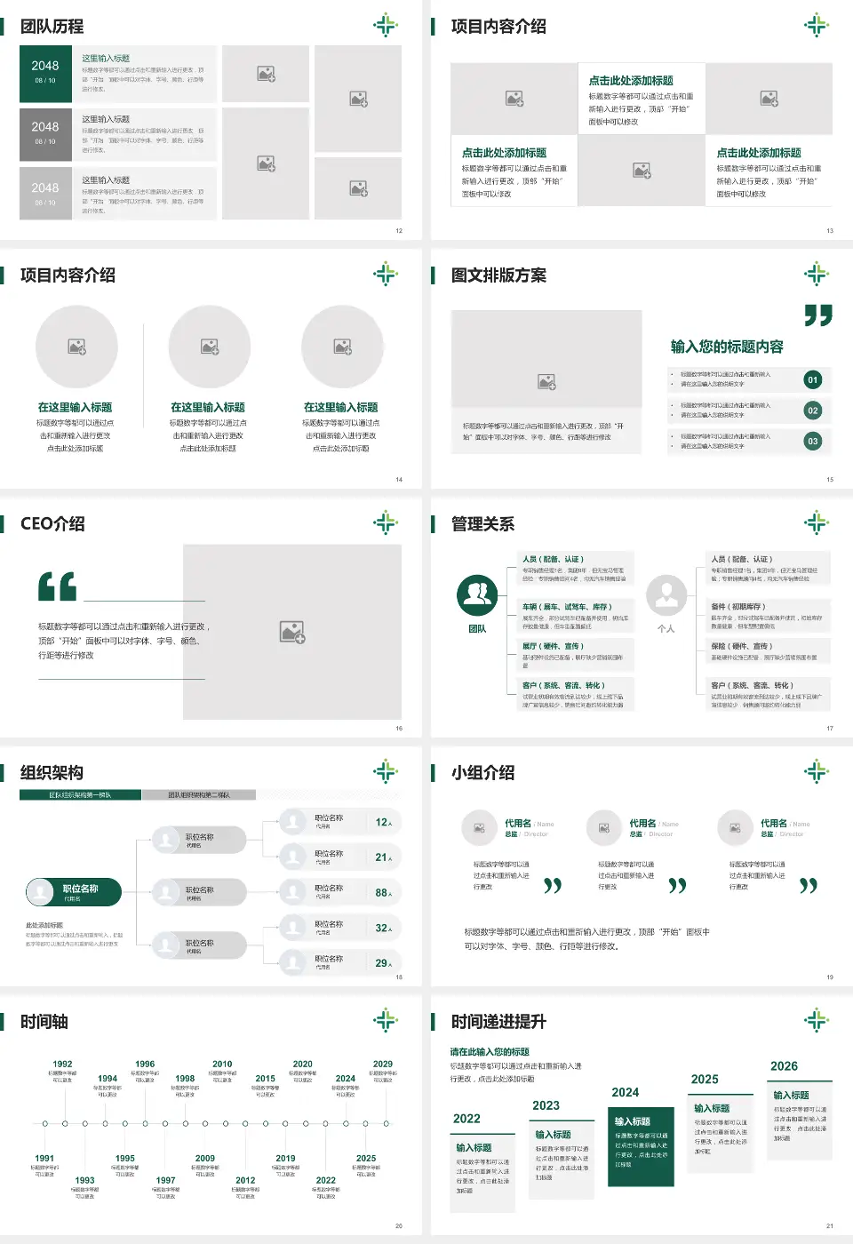江门市人民医院医院管理报告PPT模板16:9格式幻灯片预览图3