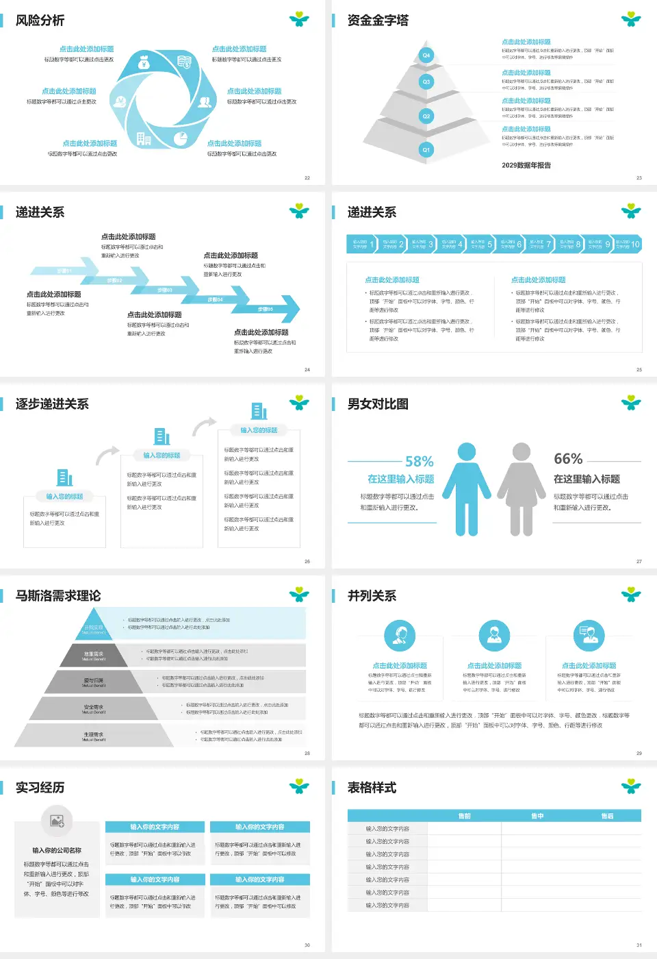 深圳市儿童医院项目申请与汇报PPT模板16:9格式幻灯片预览图4