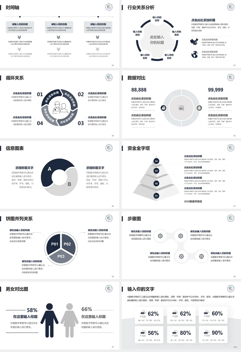 广州市白云区第三人民医院医院管理报告PPT模板16:9格式幻灯片预览图4