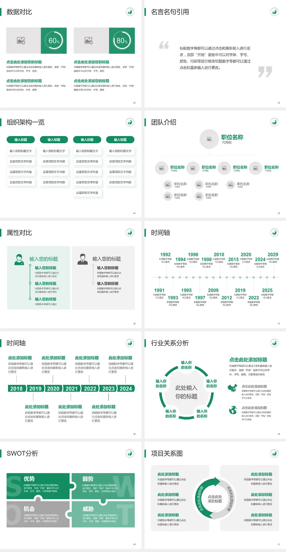 广州市越秀区妇幼保健院越华路总院医院简介/日常通用PPT模板4:3格式幻灯片预览图4