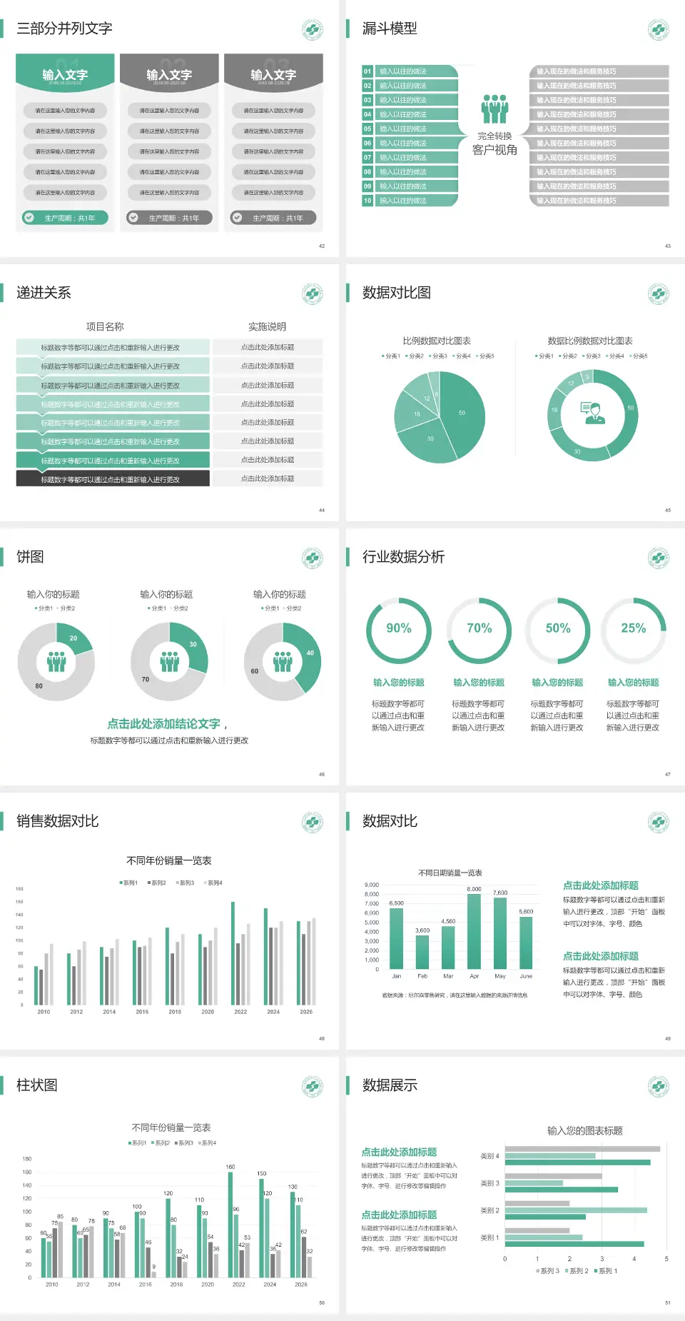 广州市花都区第二人民医院患者教育与指导PPT模板4:3格式幻灯片预览图6
