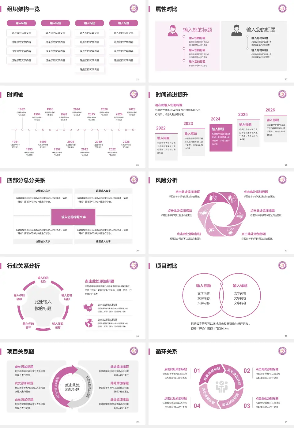江门市妇幼保健院医疗行业比赛专用PPT模板16:9格式幻灯片预览图4