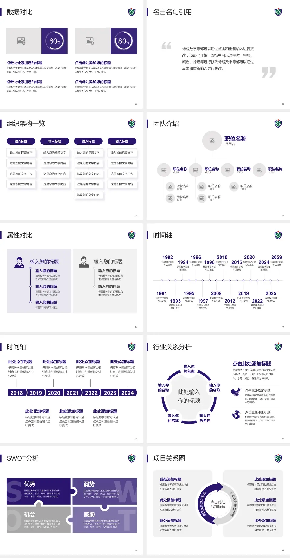 武警广东总队医院医院简介/日常通用PPT模板4:3格式幻灯片预览图4