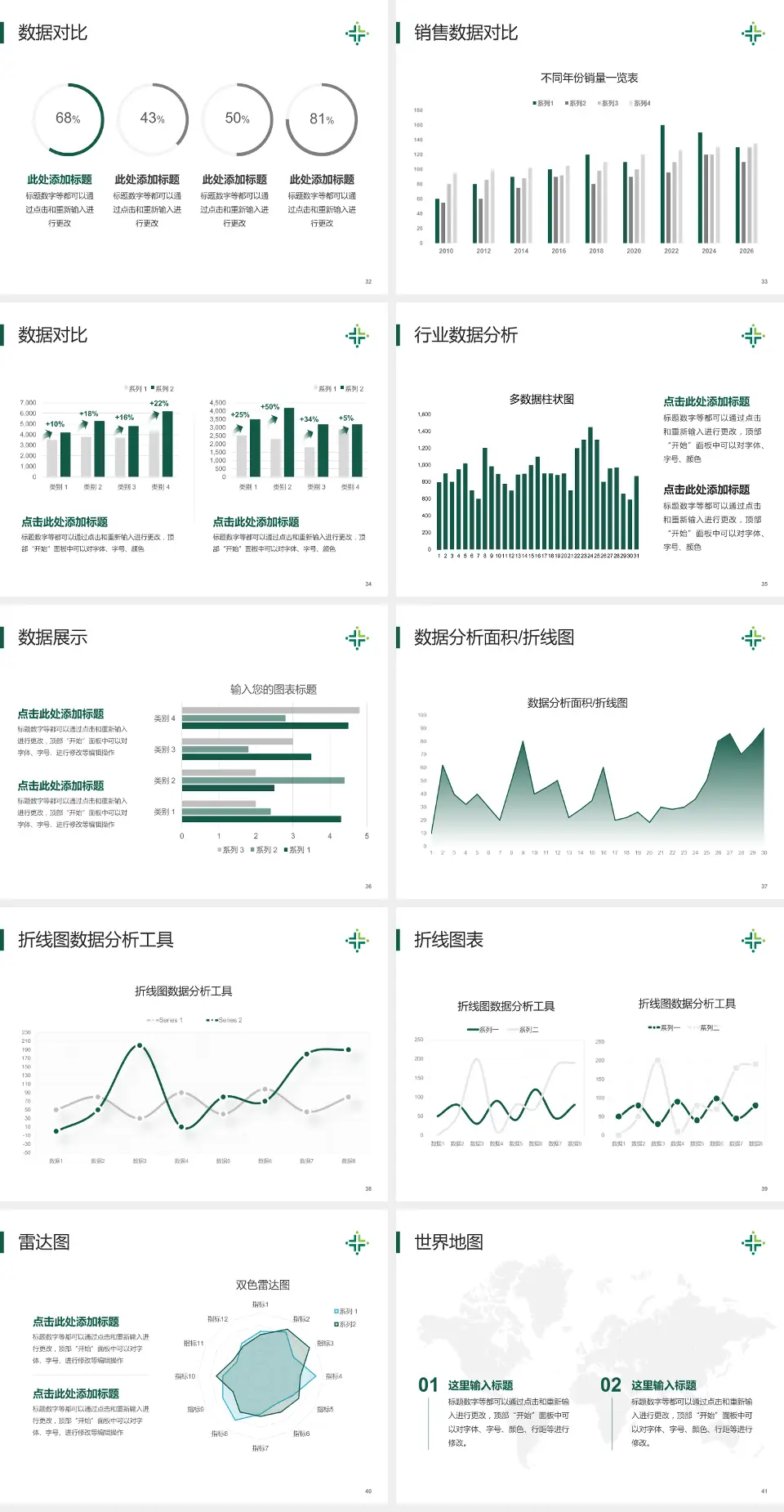 江门市人民医院会议与研讨会PPT模板4:3格式幻灯片预览图5