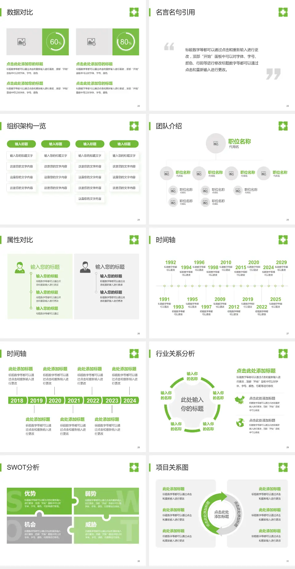 暨南大学附属暨华医院医院简介/日常通用PPT模板4:3格式幻灯片预览图4