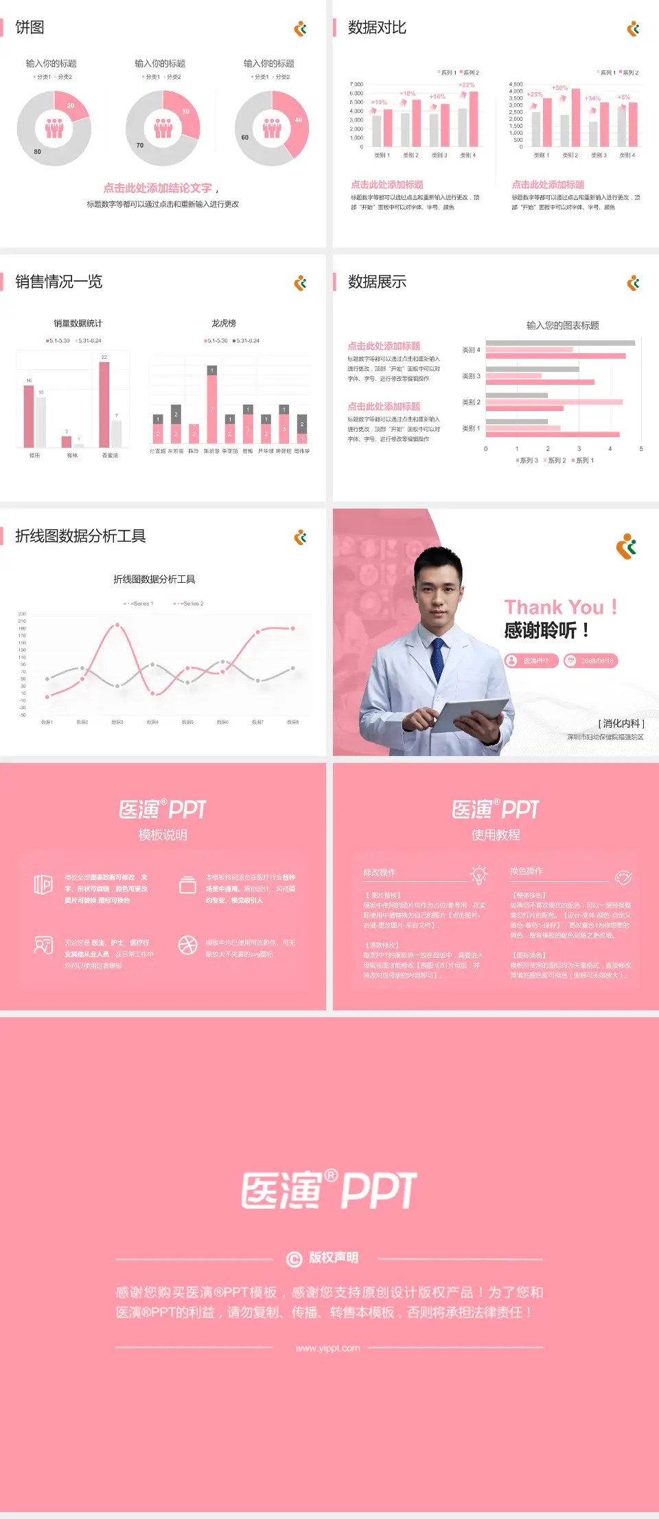 深圳市妇幼保健院福强院区病例分享与讨论PPT模板4:3格式幻灯片预览图4