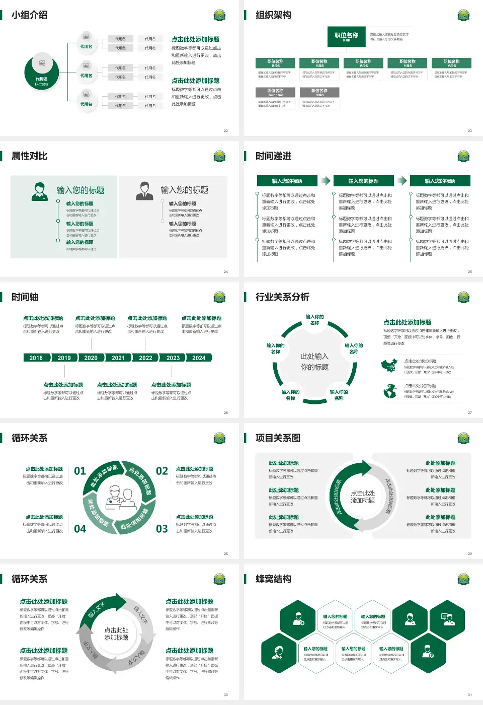 开平市中心医院品管圈PDCA演示专用PPT模板16:9格式幻灯片预览图4