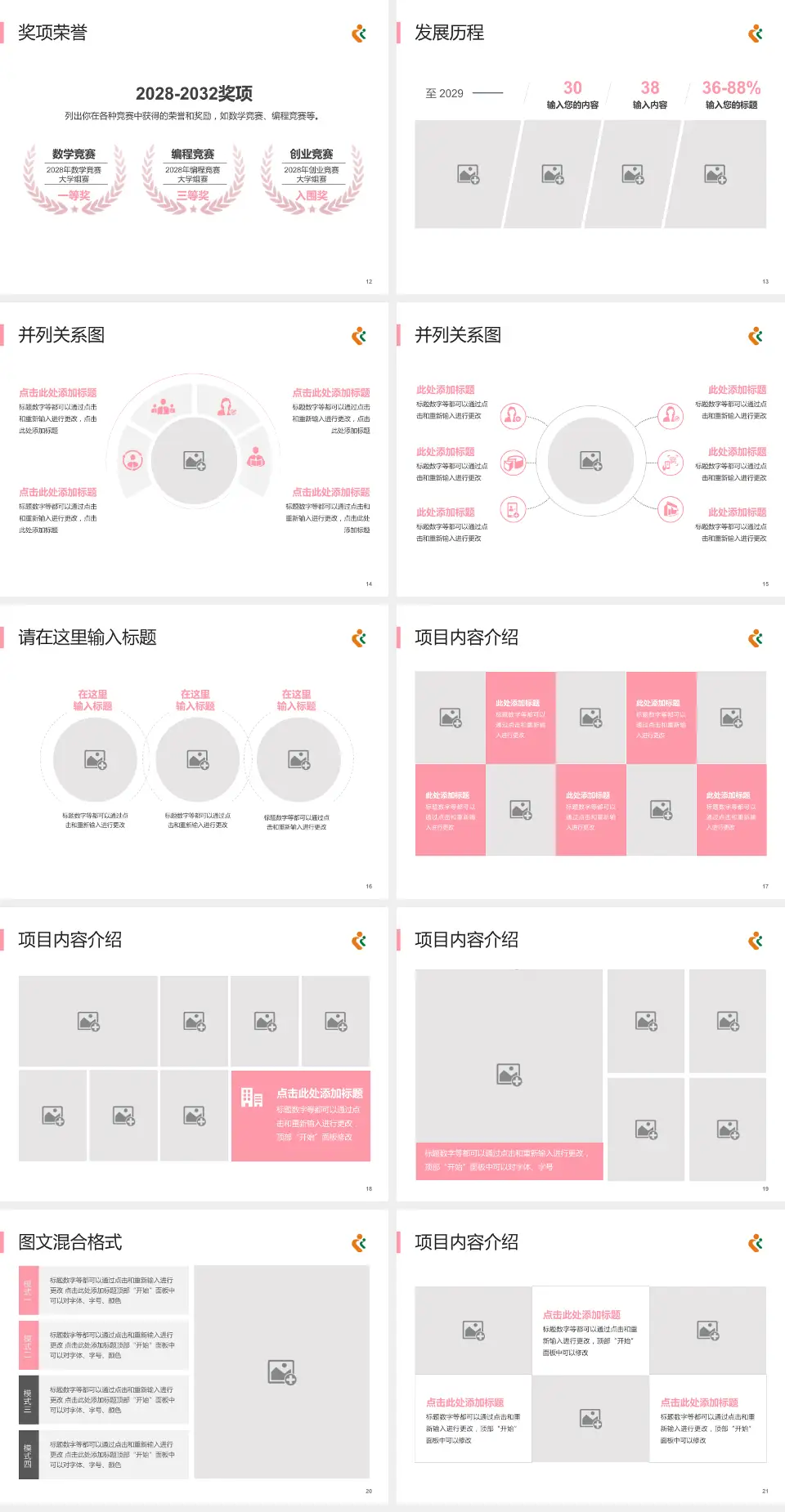 深圳市妇幼保健院护理专业职业生涯规划PPT模板4:3格式幻灯片预览图3