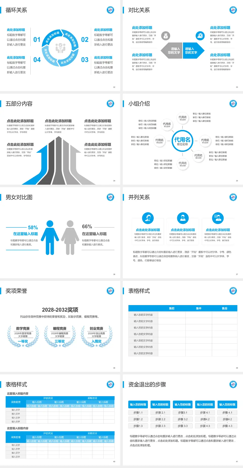 广州市花都区疾病预防控制中心医院简介/日常通用PPT模板4:3格式幻灯片预览图5