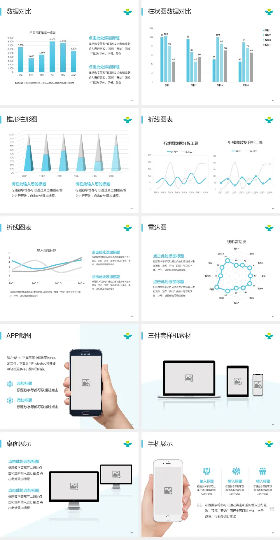 深圳市儿童医院医院管理报告PPT模板4:3格式幻灯片预览图6