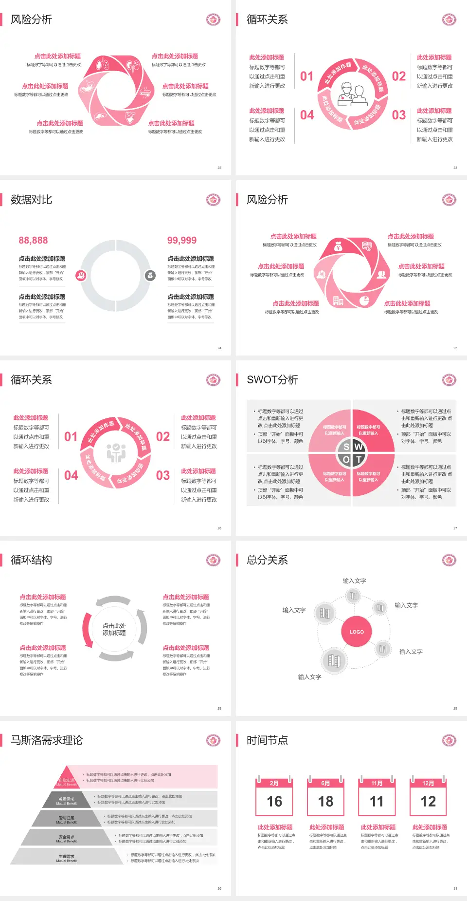 梅州市妇幼保健院科研成果展示PPT模板4:3格式幻灯片预览图4