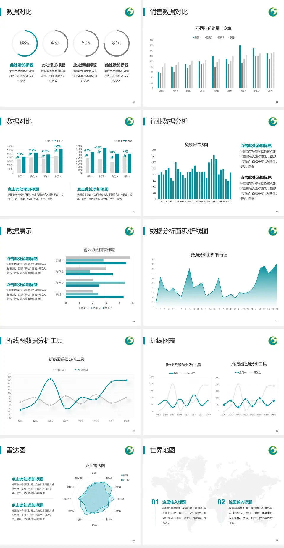 广州市花都区妇幼保健院会议与研讨会PPT模板4:3格式幻灯片预览图5