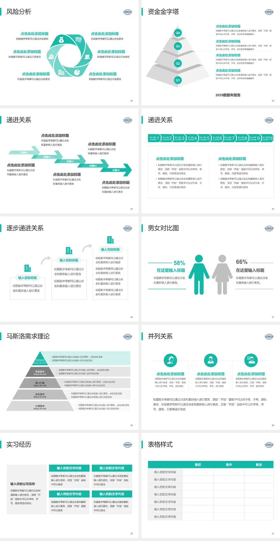 广州新海医院项目申请与汇报PPT模板4:3格式幻灯片预览图4