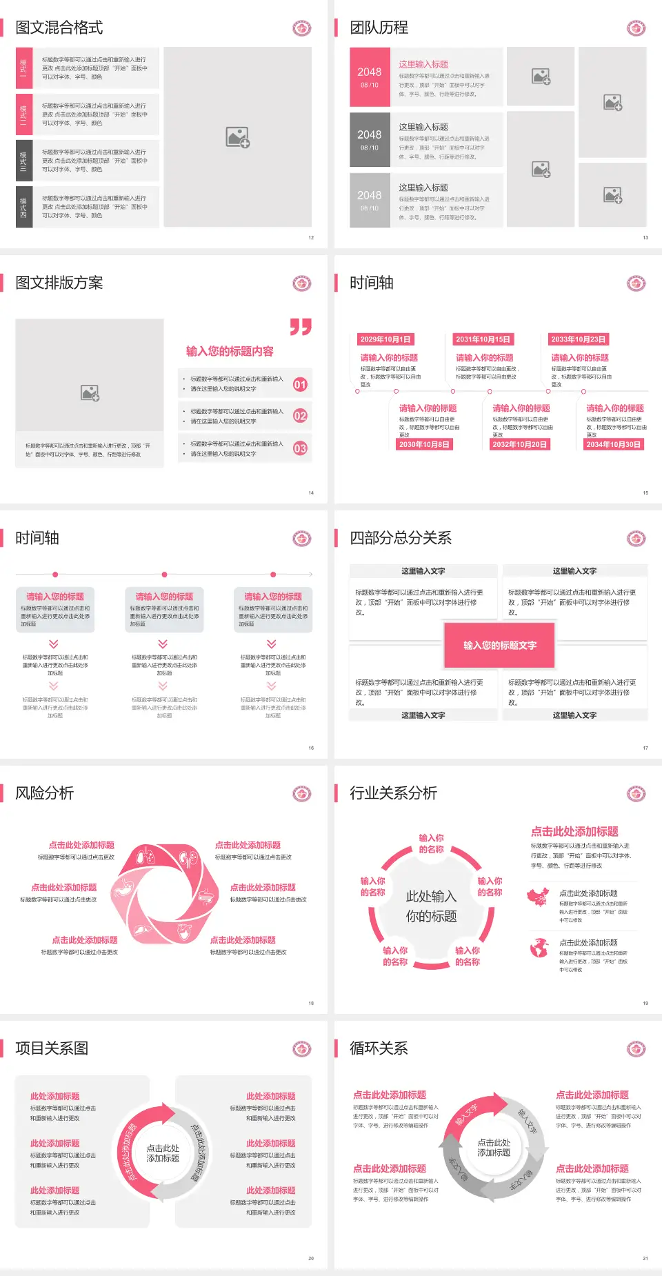 梅州市妇幼保健院项目申请与汇报PPT模板4:3格式幻灯片预览图3