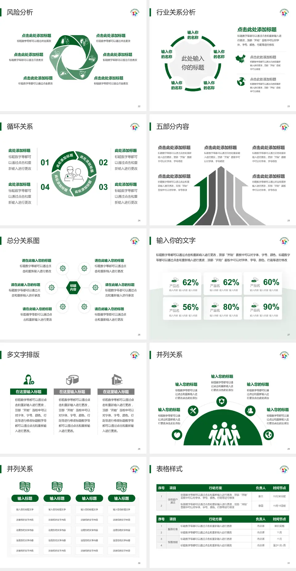 广州市花都区慢性病防治所科室介绍与推广PPT模板4:3格式幻灯片预览图4