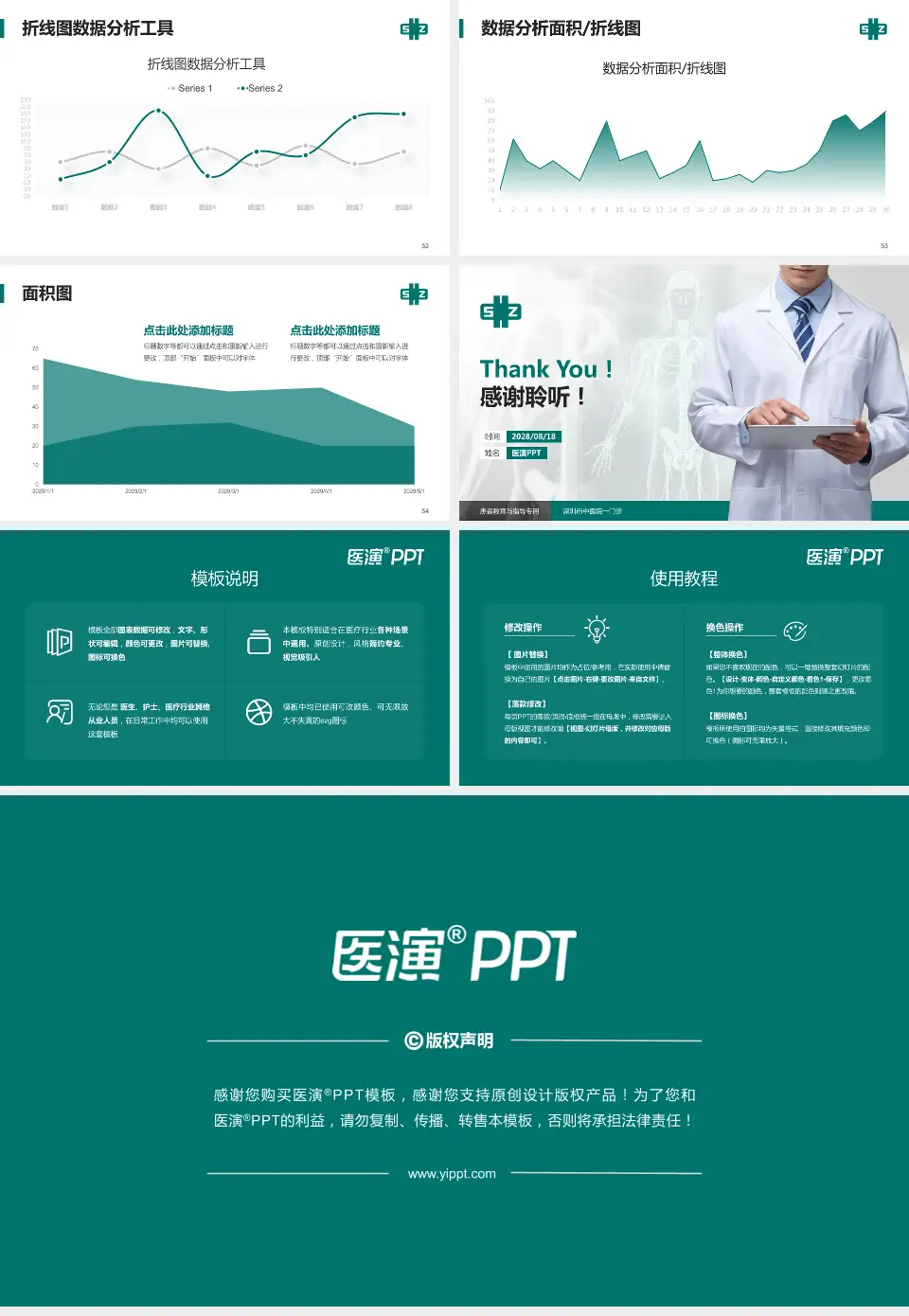 深圳市中医院一门诊患者教育与指导PPT模板16:9格式幻灯片预览图7