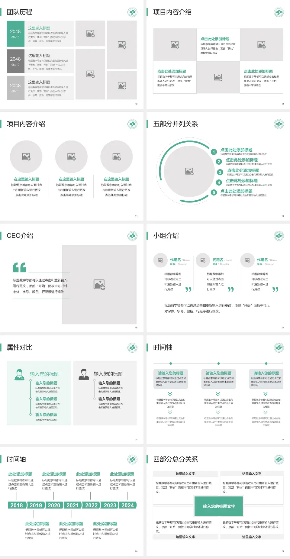 广州市花都区第二人民医院科研成果展示PPT模板4:3格式幻灯片预览图3